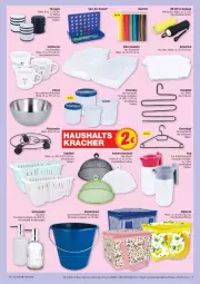 Gazetka promocyjna Marktkauf - Prospekt - Gazetka - ważna od 22.08 do 22.08.2026 - strona 35 - produkty: aust, bügel, buntstifte, edelstahl, eimer, eis, hose, hosen, insektenschutz, kaffee, kleid, kleider, kleiderbügel, korb, kracher, kühlschrank, kühltasche, Lampe, reis, Roller, Schrank, schüssel, Seife, seifenspender, sekt, stifte, Tasche, taschen, taschenlampe, Ti, topper, türstopper, uhr