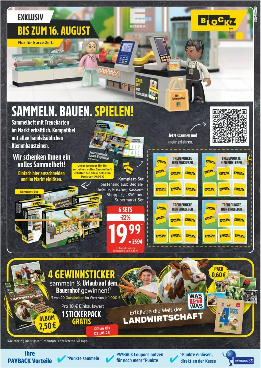 Aktueller Prospekt Edeka - Prospekte - von 14.07 bis 19.07.2025 - strona 23 - produkty: auer, Bau, Bauer, coupon, coupons, eier, eis, LG, payback, reis, rel, Ti, ZTE