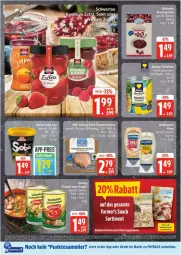 Gazetka promocyjna Edeka - Prospekte - Gazetka - ważna od 19.07 do 19.07.2025 - strona 14 - produkty: ananas, auer, coupon, coupons, creme, deka, eintopf, eis, erasco, frucht, fruchtgrütze, grütze, nuss, payback, reis, suppe, tesa, Ti, tomate, tomaten, topf, ZTE