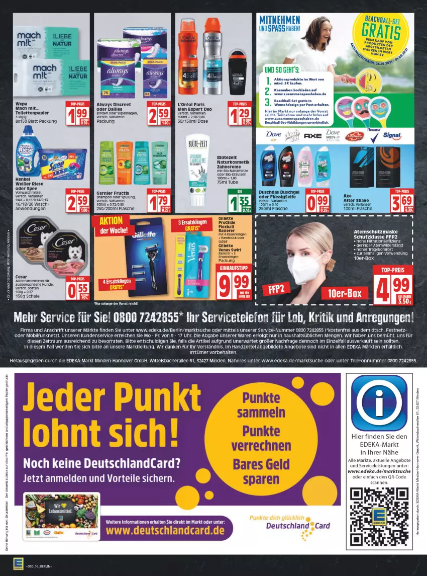 Aktueller Prospekt Edeka - Angebote der Woche - von 26.07 bis 31.07.2021 - strona 16