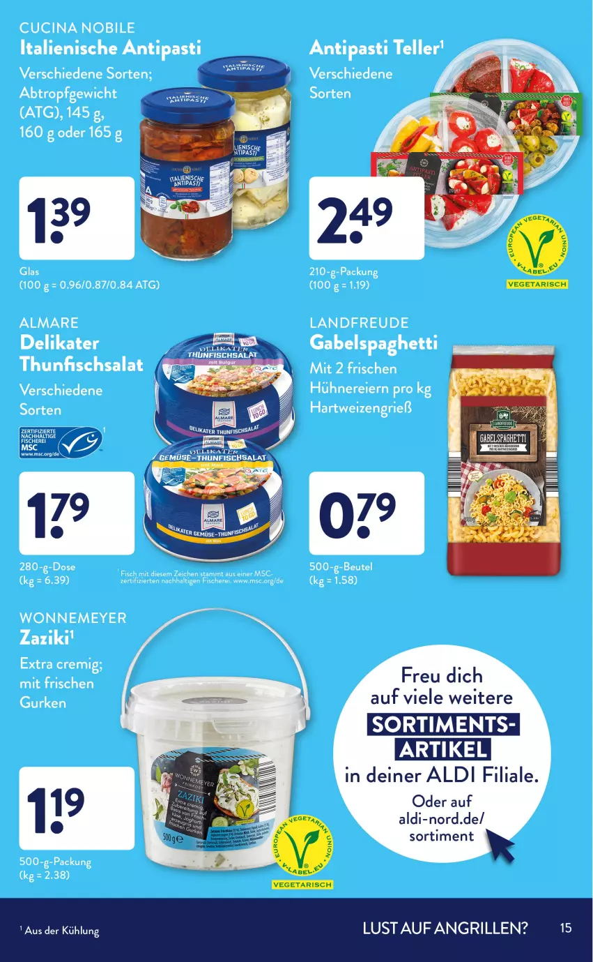 Aktueller Prospekt Aldi Nord - Sommer-Sortiment - von 01.06 bis 31.08.2021 - strona 15