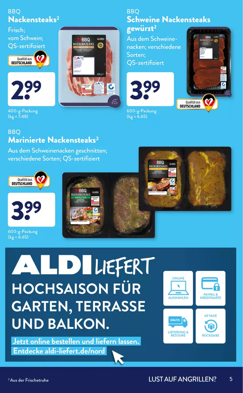 Aktueller Prospekt Aldi Nord - Sommer-Sortiment - von 01.06 bis 31.08.2021 - strona 5