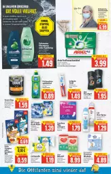 Gazetka promocyjna E Center - Angebote der Woche - Gazetka - ważna od 23.07 do 23.07.2022 - strona 13 - produkty: alleinfuttermittel, ariel, axe, axe duschgel, beutel, bügel, bürste, bürsten, carefree, colgate, colgate total, cottonelle, decke, deka, deo, duschgel, elkos, elle, felix, flasche, folgemilch, geschirr, Gesichtsmaske, henkel, kraft, LG, Maske, medizinprodukt, milch, milupa, Pods, purina, Rauch, Ria, schauma, schauma shampoo, shampoo, shampoo oder spülung, slip, spee, spülmittel, spülung, Ti, tücher, vollwaschmittel, waschmittel, windeln, zahnbürste, zahnbürsten