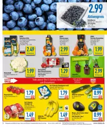 Gazetka promocyjna Diska - Prospekte - Gazetka - ważna od 03.12 do 03.12.2022 - strona 5 - produkty: aktionspreis, avocado, banane, bananen, beere, beeren, bio, blume, blumen, blumenkohl, burger, champignon, champignons, clementinen, deka, edeka bio, eis, fisch, gurke, heidelbeere, heidelbeeren, kartoffel, kartoffeln, mango, nuss, orange, orangen, pflaume, pflaumen, reis, rispentomaten, salat, Salatgurke, speisekartoffeln, tafeläpfel, Ti, tiefpreis, tomate, tomaten