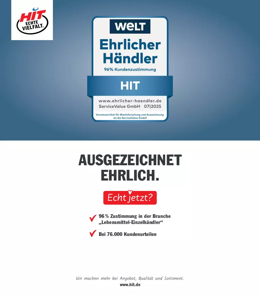 Aktueller Prospekt Hit - Wochenprospekt - von 06.10 bis 11.10.2025 - strona 16 - produkty: lebensmittel, Ti