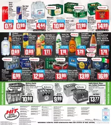 Gazetka promocyjna Hit - Wochenprospekt - Gazetka - ważna od 11.10 do 11.10.2025 - strona 18 - produkty: almdudler, Alwa, angebot, angebote, apfel, apfelsaft, Astra, auer, Bad, bier, bio, bitburger, braun, brause, Bundaberg, burger, cola, corona, corona extra, decke, Deckel, drink, eimer, eis, elle, Engel, fanta, fanta oder, fanta oder sprite, fassbrause, fisch, flasche, flensburger, frucht, gerolsteine, gerolsteiner, glasflasche, gösser, Hohes C, jever, kellerbier, köstritzer, LG, Lübecker, mineralwasser, natur, natura, oder sprite, orange, Paula, paulaner, radler, Rauch, red bull, reis, rel, saft, san pellegrino, schorle, sprite, Staatl. Fachingen, steiner, tee, Ti, uhr, valensina, vita, volvic, vöslauer, wasser, weissbier, ZTE