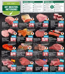 Gazetka promocyjna Hit - Wochenprospekt - Gazetka - ważna od 11.10 do 11.10.2025 - strona 4 - produkty: auer, Bau, Bauer, beef, bio, braten, Brühe, burger, cevapcici, decke, Deckel, eis, ente, filet, fleisch, Geflügel, gewürz, gulasch, hackfleisch, hamburger, hüftsteak, hüftsteaks, jungbullen, krustenbraten, küche, Küchen, lack, mais, Meister, monitor, Nackensteak, nackensteaks, natur, Nestea, pfeffer, pute, reis, Ria, rind, rinder, rinderhackfleisch, rindfleisch, ring, roastbeef, rouladen, rum, rumpsteak, Schal, Schale, schwein, schweine, schweinefilet, schweinenacken, schweinerücken, Spezi, Sport, steak, steaks, tafelspitz, Ti, Tiere, tisch, wein, weine, ZTE