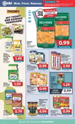 Gazetka promocyjna Combi - Prospekte - Gazetka - ważna od 20.08 do 20.08.2022 - strona 12 - produkty: angebot, angebote, buitoni, buitoni pasta, Dorsch, eis, erde, Feigen, gewürz, gurke, gurken, gurkensalat, kartoffel, Kartoffelpüree, Knödel, LG, mayonnaise, meica, oro di parma, pasta, pfanni, püree, reis, remoulade, rwe, salat, sauce, senf, Sprotten, thomy, thomy les sauces, tomate, tomaten, würstchen, Yo, ZTE