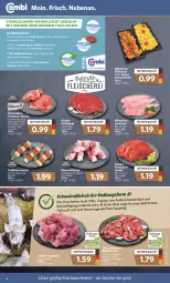 Gazetka promocyjna Combi - Prospekte - Gazetka - ważna od 20.08 do 20.08.2022 - strona 4 - produkty: auer, bacon, Behälter, bohne, bohnen, curry, eis, fleisch, geschnetzeltes, gewürz, grill, Grillkäse, gulasch, hirtenkäse, Hirtenröllchen, hüftsteak, karotten, Käse, lachs, mab, mac, Mantel, natur, pfanne, pute, Ria, rind, rinder, rwe, saft, schinken, schnitzel, schwein, schweine, schweinefleisch, Schweinelachs, steak, steaks, Tasche, taschen, Ti, Tiere, tomate, tomaten, wein, weine, Zelt