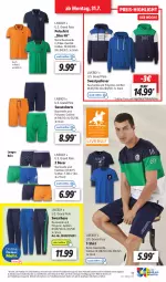 Gazetka promocyjna Lidl - Aktionsprospekt - Gazetka - ważna od 05.08 do 05.08.2023 - strona 13 - produkty: Bau, baumwolle, eis, hose, livergy, poloshirt, Pullover, reine baumwolle, reis, shirt, shorts, Sweathose, sweatshorts, T-Shirt, Ti, weck, wolle, ZTE