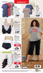 Gazetka promocyjna Lidl - Aktionsprospekt - Gazetka - ważna od 05.08 do 05.08.2023 - strona 15 - produkty: Bau, baumwolle, bio, bio-baumwolle, eis, esmara, hose, mit bio-baumwolle, Pyjama, reine baumwolle, reis, shirt, slip, slips, sneaker, sneakersocken, socken, T-Shirt, Ti, weck, wolle, ZTE