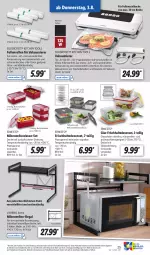 Gazetka promocyjna Lidl - Aktionsprospekt - Gazetka - ważna od 05.08 do 05.08.2023 - strona 29 - produkty: Behälter, beutel, Brei, decke, Deckel, eis, elle, ernesto, frischhaltedosen, lebensmittel, mikrowelle, Ofen, regal, Schal, Schale, schläuche, silvercrest, spülmaschinen, Ti, Vakuumierer, wasser, weck