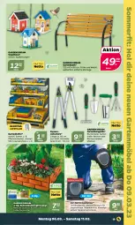 Gazetka promocyjna Netto - Woche 10 - Gazetka - ważna od 11.03 do 11.03.2023 - strona 19 - produkty: Bank, blume, blumen, elle, Garten, gartenbank, gartenmöbel, Gartenschere, LG, möbel, pflanze, pflanzen, Schere, Schütze, Ti, zwiebel