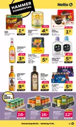 Gazetka promocyjna Netto - Woche 10 - Gazetka - ważna od 11.03 do 11.03.2023 - strona 25 - produkty: apfel, auer, Bau, Bauer, bockwurst, bohne, bohnen, Cap, captain morgan, cola, erbsen, gin, Gläser, Havana Club, honig, junge erbsen, kaffee, kaffeepads, kleiner feigling, kräuter, kräuterlikör, küche, leine, likör, möhren, natur, nestlé, riegel, rum, senseo, Ti, winkelhausen, wurst