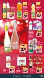 Gazetka promocyjna Netto - Woche 10 - Gazetka - ważna od 11.03 do 11.03.2023 - strona 5 - produkty: apfel, Apfelschorle, bio, budweiser, eis, frucht, fruchtsaft, fruchtsaftgetränk, getränk, gsw, hella, hugo, mac, natur, pils, saft, schorle, schweppes, Sternburg, Ti, tyskie, vita, wasser