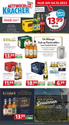 Gazetka promocyjna Getraenkeland - Gazetka - ważna od 14.10 do 14.10.2023 - strona 2 - produkty: aktionspreis, alkohol, auer, bestpreis, bestpreise, bier, bitburger, burger, coca-cola, cola, corona, corona extra, eis, Elan, erde, fanta, flasche, flaschenöffner, Gessner, getränk, getränke, gin, pils, premium pils, reis, rel, rum, scooter, sprite, Ti