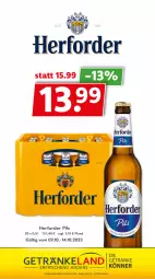 Gazetka promocyjna Getraenkeland - Gazetka - ważna od 14.10 do 14.10.2023 - strona 7 - produkty: Elan, getränk, getränke, pils, Ti