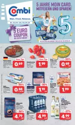 Gazetka promocyjna Combi - Prospekte - Gazetka - ważna od 06.04 do 06.04.2024 - strona 1 - produkty: Alwa, angebot, angebote, Becher, berentzen, Buko, cola, datteltomaten, Dr. Oetker, eier, eis, flasche, frico, frischkäse, gouda, gouda jung, grill, holländischer schnittkäse, kaffee, Käse, kochschinken, korn, mineralwasser, mövenpick, mövenpick kaffee, Nackensteak, nackensteaks, pizza, reis, ristorante, ristorante pizza, saft, Schal, Schale, schinken, schnittkäse, schwein, schweine, schweinenacken, steak, steaks, Ti, tomate, tomaten, vilsa, wasser, wein, weine, weizenkorn, ZTE