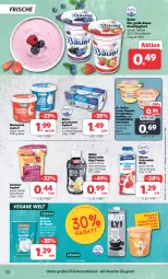 Gazetka promocyjna Combi - Prospekte - Gazetka - ważna od 06.04 do 06.04.2024 - strona 12 - produkty: auer, Bau, Bauer, Becher, butter, buttermilch, creme, dessert, Dr. Oetker, drink, eimer, eis, elinas, flasche, frucht, fruchtgrütze, fruchtjoghurt, Griechischer Joghurt, Grießpudding, grütze, joghur, joghurt, kokos, kokosmilch, milch, milram, mit frucht, Müller, müllermilch, pudding, reis, Ti, vanille, veggie, ZTE