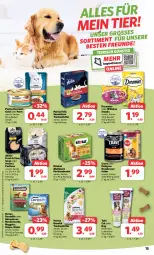 Gazetka promocyjna Combi - Prospekte - Gazetka - ważna od 06.04 do 06.04.2024 - strona 15 - produkty: adventuros, Becher, beutel, dreamies, eis, felix, gourmet gold, hundesnack, hundesnacks, kitekat, leberwurst, nassfutter, nuggets, pedigree, portionsbeutel, purina, reis, Schal, Schale, sensations, sheba, snack, snacks, Ti, trockenfutter, whiskas, wurst, ZTE