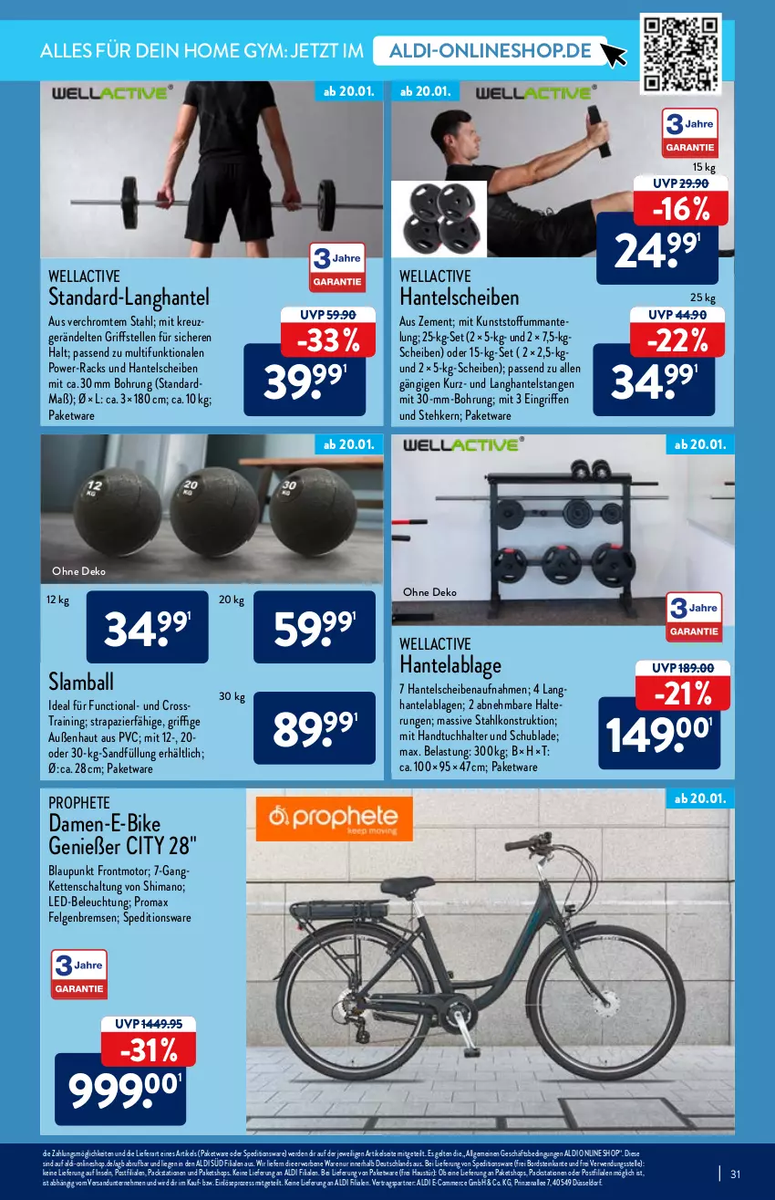 Aktueller Prospekt Aldi Nord - Aldi-Vorschau - von 17.01 bis 22.01.2022 - strona 31 - produkty: aldi, angebot, angebote, aust, ball, beleuchtung, blaupunkt, E-Bike, elle, erde, felgen, handtuch, Handtuchhalter, Kette, led-beleuchtung, LG, Liege, Mantel, promax, prophete, rwe, Schal, shimano, Ti, tuc, Wella, Zement