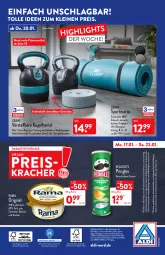 Gazetka promocyjna Aldi Nord - Aldi-Vorschau - Gazetka - ważna od 22.01 do 22.01.2022 - strona 36 - produkty: aldi, asti, auto, Becher, drucker, eis, Engel, gin, kerze, kracher, Kugel, leine, LG, magazin, papier, pringles, rama, reis, Ria, ring, Spiele, Sport, telefon, Ti, tisch, ZTE