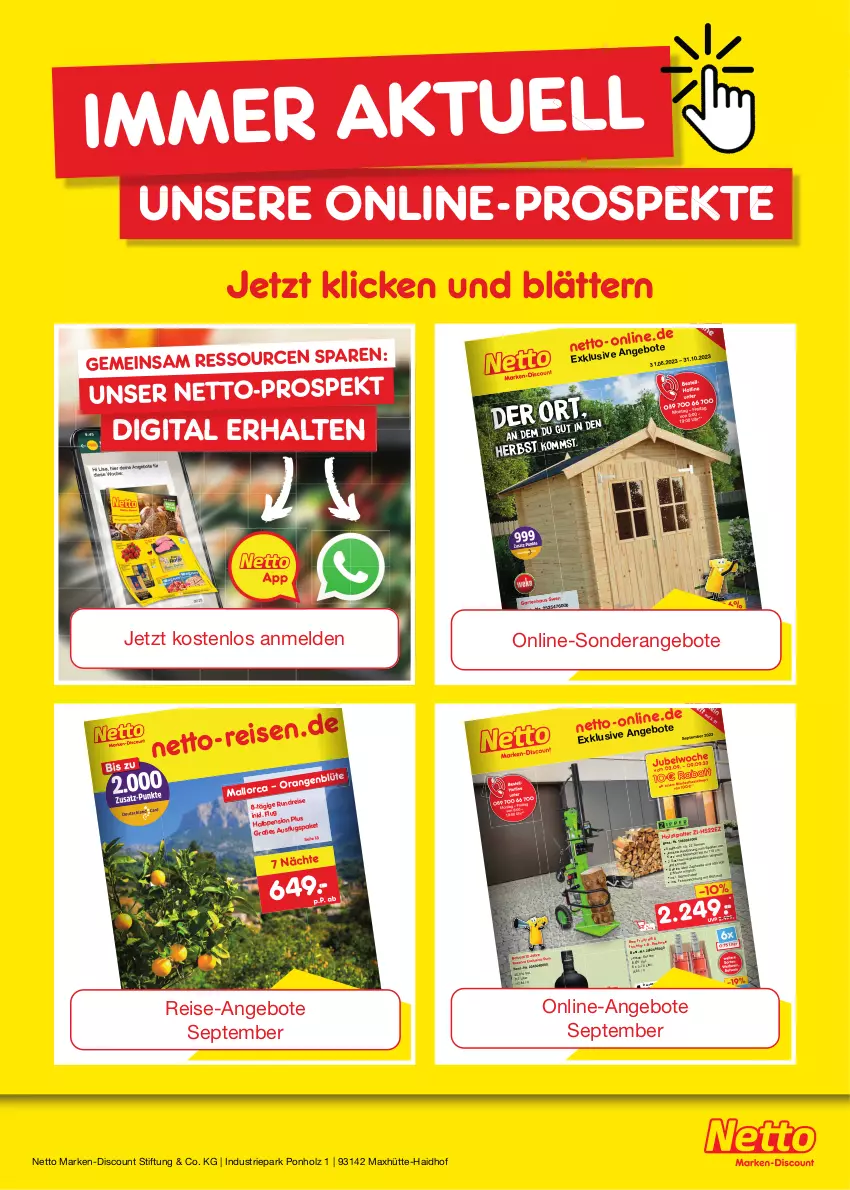 Aktueller Prospekt Netto Marken-Discount - Filial-Angebote - von 18.09 bis 23.09.2023 - strona 53 - produkty: angebot, angebote, antipasti, asti, Blüte, bree, brita, buch, discount, eis, elle, frucht, Garten, Holz, LG, magazin, marken-discount, milch, natur, ndk, reis, Ria, roséwein, rotwein, rum, rwe, telefon, Ti, tuc, uhr, wein, Weißwein, ZTE