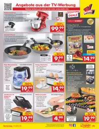 Gazetka promocyjna Netto Marken-Discount - Filial-Angebote - Gazetka - ważna od 23.09 do 23.09.2023 - strona 31 - produkty: angebot, angebote, Backbuch, Backmatte, backofen, Becher, buch, edelstahl, eier, Eierkocher, eis, elle, ente, erde, felgen, glas-wasserkocher, goldbären, haribo, herdarten, Kinder, Kocher, küche, Küchen, küchenmaschine, leine, LG, Messbecher, Mode, nuss, obst, Ofen, papier, pfanne, reis, rezept, rezepte, Schneebesen, schüssel, Ti, Waffeleisen, waffeln, wasser, wasserkocher, ZTE