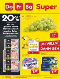 Gazetka promocyjna Netto Marken-Discount - Filial-Angebote - Gazetka - ważna od 23.09 do 23.09.2023 - strona 36 - produkty: bestpreis, eis, fleisch, Frische Hähnchen, gewürz, Hähnchenfleisch, knoppers, Meßmer, ndk, regal, reis, Schal, Schale, tee, Ti, trauben, ZTE