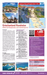 Gazetka promocyjna Rewe Reisen - Reiseprospekt - Gazetka - ważna od 28.02 do 28.02.2025 - strona 15 - produkty: Bad, Bau, buch, decke, deutschsprachige reiseleitung, dusche, eis, elle, frucht, Heu, inklusivleistungen, leine, LG, reis, reiseverlauf, rel, rezept, ring, snack, Sport, Thea, Ti, uhr, vorteilspreis