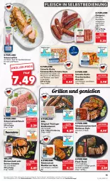 Gazetka promocyjna Kaufland - Gazetka - ważna od 31.08 do 31.08.2022 - strona 15 - produkty: angebot, angebote, backofen, barbecue, besteck, braten, bratwurst, brie, cevapcici, eis, elle, filet, fleisch, fleisch in selbstbedienung, für grill und pfanne, geschirr, geschnetzeltes, gin, grill, grill und pfanne, hackfleisch, ilag, jungbullen, Käse, küche, Nackensteak, Ofen, original thüringer, pfanne, purland, Ria, rind, ring, rostbratwurst, Rückensteak, rückensteaks, sauce, schnitzel, schwein, schweine, schweinefilet, Schweinehackfleisch, schweinenacken, schweinerücken, steak, steaks, teller, thüringer rostbratwurst, Ti, tomate, tomaten, und pfanne, weichkäse, wein, weine, wurst, würzsauce, Zelt