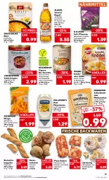 Gazetka promocyjna Kaufland - Gazetka - ważna od 31.08 do 31.08.2022 - strona 21 - produkty: angebot, angebote, backwaren, baguette, Berger, beutel, bio, brötchen, butter, chili, delice, edamer, eier, eintopf, eis, frische backwaren, gulasch, Gulaschsuppe, Hellmann's, Knödel, kochbeutel, linsen, mac, mango, mayonnaise, mehl, mondamin, Ofen, pfanni, pflaume, pflaumen, pizza, rapsöl, reis, ring, rosen, salami, seeberger, snack, soja, Soße, steinofen, suppe, Ti, topf, Yo, zucker