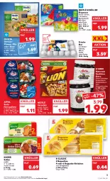 Gazetka promocyjna Kaufland - Gazetka - ważna od 31.08 do 31.08.2022 - strona 3 - produkty: angebot, angebote, aufstrich, baguette, baguettes, brot, brotaufstrich, brötchen, cerealien, creme, eier, eis, filet, filets, frosta, frucht, hering, Herings, heringsfilets, kirsch, kirsche, kirschen, knorr, konfitüre, konfitüre extra, natur, nestlé, nestlé schöller, nuss, pfanne, ring, sandwich, Schöller, Soße, Ti, Wild