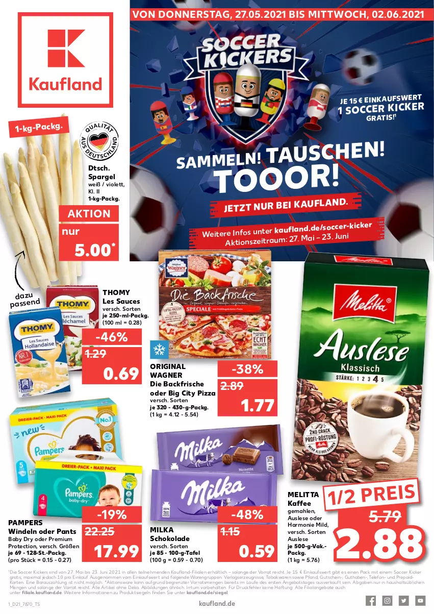 Aktueller Prospekt Kaufland - Gültig vom 27.05.2021 bis 02.06.2021 - von 27.05 bis 02.06.2021 - strona 1