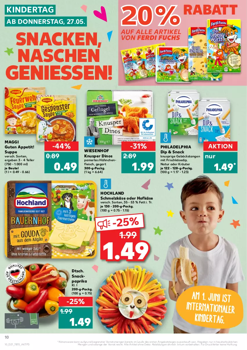 Aktueller Prospekt Kaufland - Gültig vom 27.05.2021 bis 02.06.2021 - von 27.05 bis 02.06.2021 - strona 10