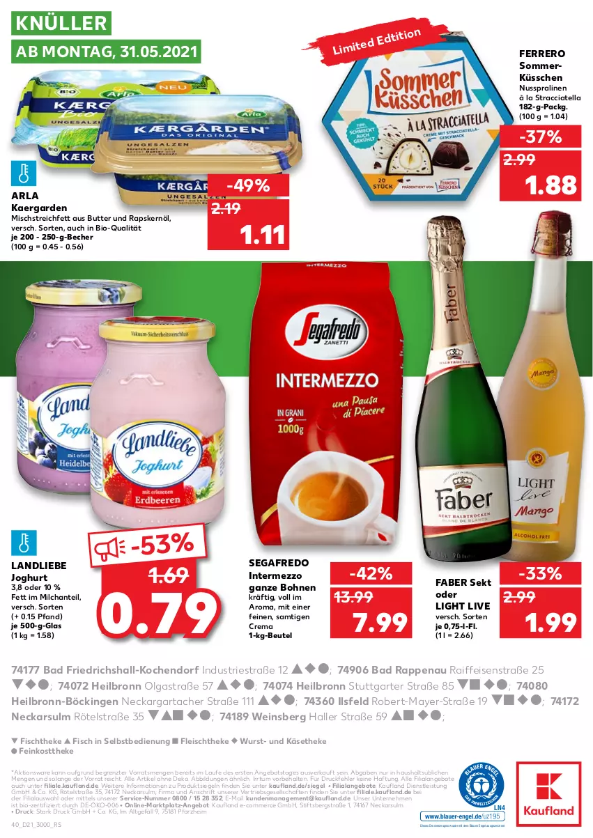 Aktueller Prospekt Kaufland - Gültig vom 27.05.2021 bis 02.06.2021 - von 27.05 bis 02.06.2021 - strona 40