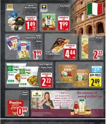 Gazetka promocyjna Edeka - Prospekte - Gazetka - ważna od 27.09 do 27.09.2025 - strona 13 - produkty: Becher, beutel, Burrata, di bufala, eier, eis, fertiggericht, frosta, gemüse-pfanne, gin, grana, grana padano, Käse, Konserven, latte, mozzarella, natur, natura, nudel, nudeln, padano, parmigiano, parmigiano reggiano, pasta, pfanne, pomito, Rana, reggiano, reis, rel, ricotta, sauce, saucen, spaghetti, Ti, tomate, tomaten, torte, tortelloni, ZTE