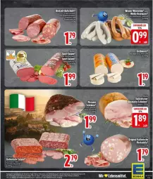 Gazetka promocyjna Edeka - Prospekte - Gazetka - ważna od 27.09 do 27.09.2025 - strona 17 - produkty: dell, eis, fleisch, gin, Kalbfleisch, mit kalbfleisch, mortadella, petersilie, rosmarin, schinken, senf, tee, Ti, ZTE