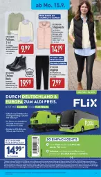 Gazetka promocyjna Aldi Nord - Von Montag - Gazetka - ważna od 20.09 do 20.09.2025 - strona 19 - produkty: aldi, Bau, baumwolle, bio, buch, ecovero, eimer, eis, Finish, gin, leggings, lenzing, LG, Pullover, reine baumwolle, reis, Ria, ring, Ti, up2fashion, wasser, Weste, Wild, wolle, ZTE
