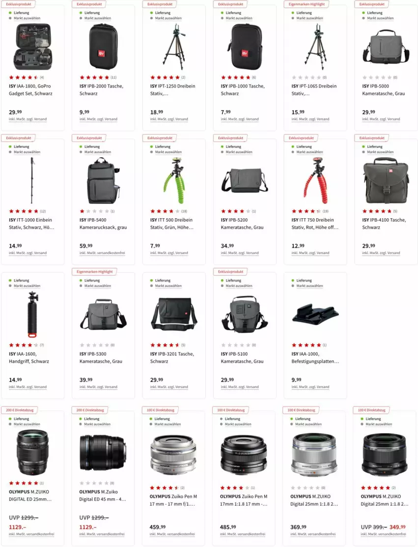 Aktueller Prospekt Media Markt - Prospekte - von 17.03 bis 24.03.2022 - strona 14 - produkty: GoPro, kamera, latte, ndk, rucksack, sac, Tasche, Ti, versandkostenfrei