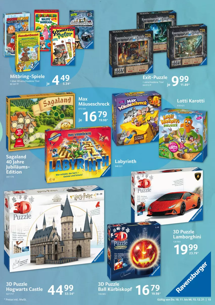 Aktueller Prospekt Selgros - Toys - von 18.11 bis 15.12.2021 - strona 15