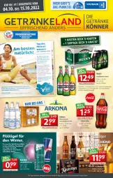 Gazetka promocyjna Getraenkeland - Gazetka - ważna od 15.10 do 15.10.2022 - strona 1 - produkty: Alwa, becks, beko, bestpreis, coca-cola, cola, eis, elle, flasche, getränk, getränke, mac, mineralwasser, natur, red bull, reis, rel, Ti, wasser, ZTE