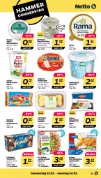 Gazetka promocyjna Netto - Woche 8 - Gazetka - ważna od 24.02 do 24.02.2024 - strona 23 - produkty: Bad, berliner, brot, butter, buttermilch, cola, Dr. Oetker, eis, femeg, filet, fisch, fische, gin, kuchen, langnese, milch, milchreis, mozzarella, Müller, rama, reine buttermilch, reis, rel, Rügener, rügener badejunge, salat, scholl, Spezi, Ti, viennetta, wurst