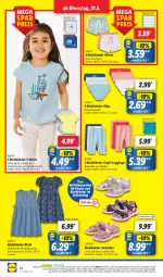 Gazetka promocyjna Lidl - Aktionsprospekt - Gazetka - ważna od 25.05 do 25.05.2024 - strona 18 - produkty: angebot, Bau, baumwolle, Cap, dell, eis, elle, gin, Kinder, Kinder-T-Shirt, kleid, leggings, lupilu, Mode, ndk, reine baumwolle, reis, sandale, sandalen, Schal, Schale, shirt, shirts, shorts, slip, slips, T-Shirt, Ti, wolle, ZTE