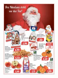 Gazetka promocyjna Feneberg - Prospekte - Gazetka - ważna od 26.11 do 26.11.2022 - strona 18 - produkty: Adventskalender, Bau, beutel, bio, clementinen, discount, erdnüsse, ferrero, kartoffel, kartoffeln, Kinder, mac, marzipan, milka, orange, orangen, saft, Schal, Schale, tafeläpfel, Ti, tisch