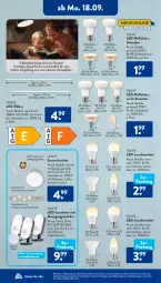 Gazetka promocyjna AldiSud - NÄCHSTE WOCHE - Gazetka - ważna od 23.09 do 23.09.2023 - strona 20 - produkty: aldi, alle artikel ohne dekoration, auer, batterie, batterien, decke, dekoration, dell, elle, ente, gin, kerze, LED-Kerze, LED-Leuchte, Leuchte, leuchten, leuchtmittel, Mode, reifen, ring, Ti, ZTE