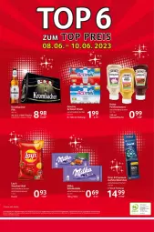 Gazetka promocyjna Selgros - Food - Gazetka - ważna od 14.06 do 14.06.2023 - strona 24 - produkty: actimel, actimel drink, angebot, angebote, aufsteckbürsten, beutel, bürste, bürsten, danone, danone actimel drink, drink, eis, feinkost, flasche, LG, milka, milka schokolade, mw-flasche, Rauch, reis, sauce, schoko, schokolade, snack, tee, Ti