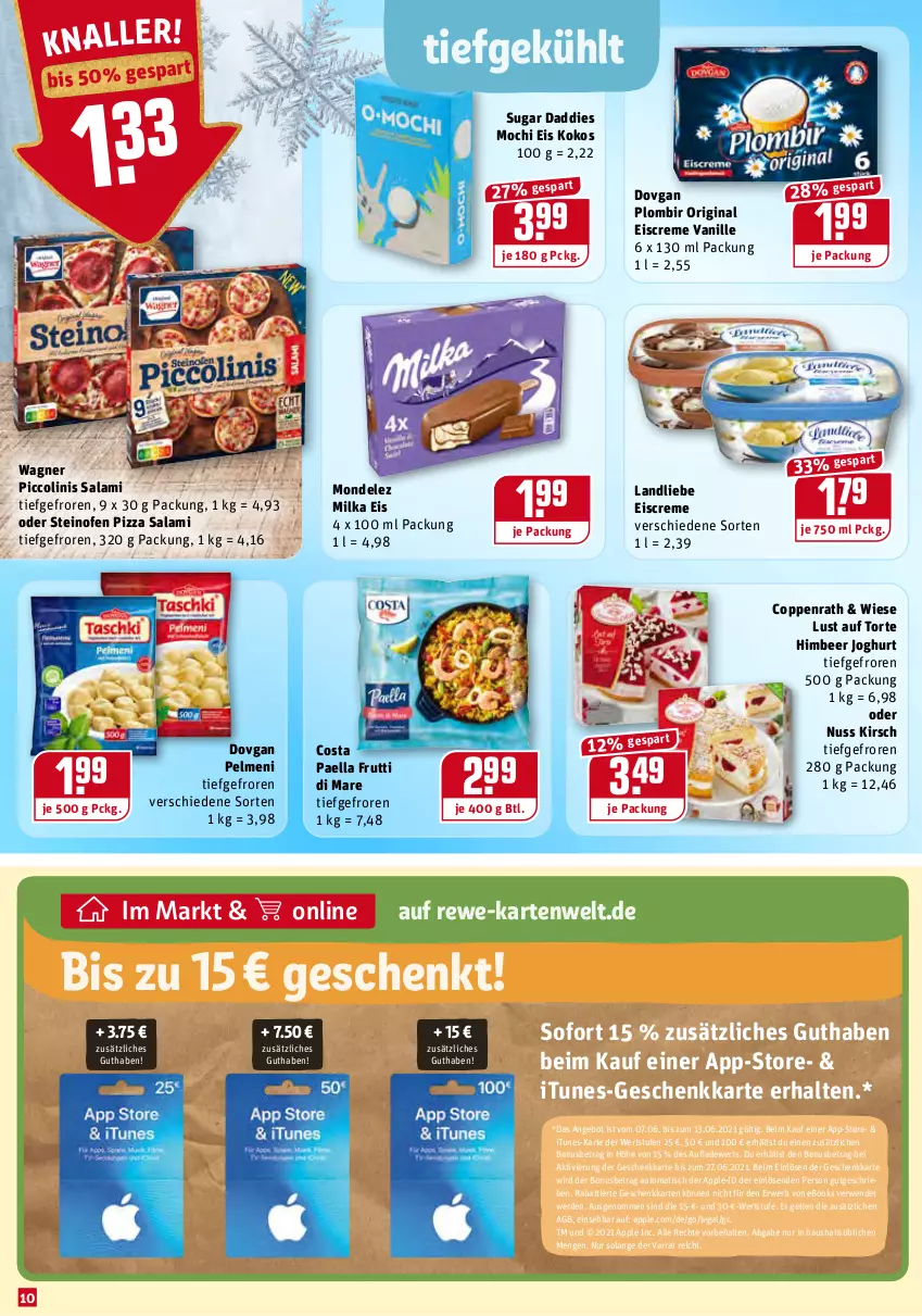 Aktueller Prospekt Rewe - Diese Woche im Angebot! - von 07.06 bis 12.06.2021 - strona 10