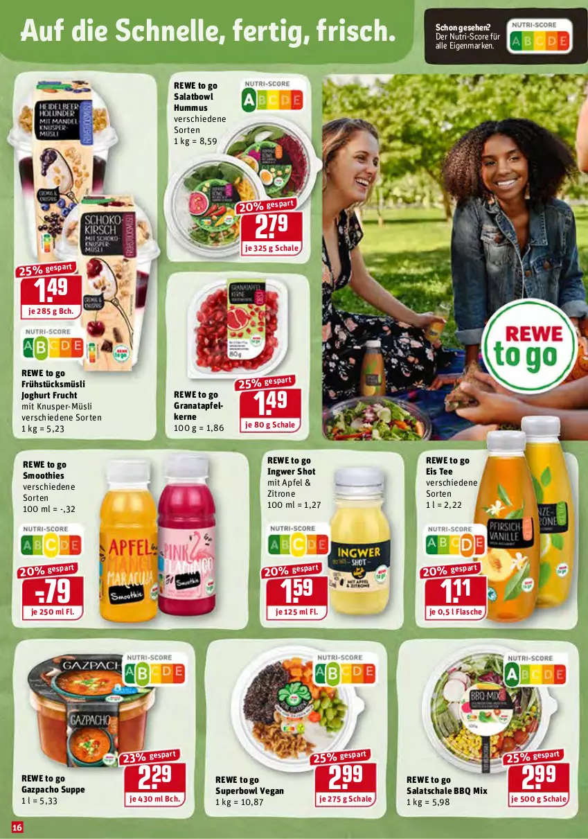 Aktueller Prospekt Rewe - Diese Woche im Angebot! - von 07.06 bis 12.06.2021 - strona 16