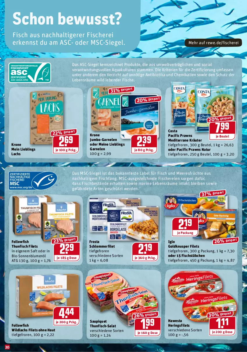 Aktueller Prospekt Rewe - Diese Woche im Angebot! - von 07.06 bis 12.06.2021 - strona 20